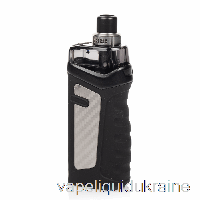 Vape Ukraine Vandy Vape JACKAROO 70W Pod Mod Kit Carbon Fiber Silver